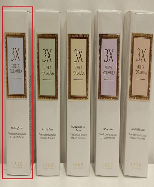 LABO 3X SUPER FORMULA CLARIFYING CREAM DISPENSER 30 ML - pharmaluna