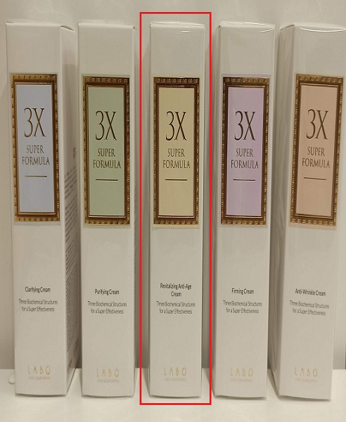 LABO 3X SUPER FORMULA REVITALIZING ANTI-AGE CREAM DISPENSER 30 ML - pharmaluna