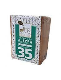 ALUS OLIVE & LAUREL SAPONE DI ALEPPO FATTO A MANO 35% 200 G - pharmaluna