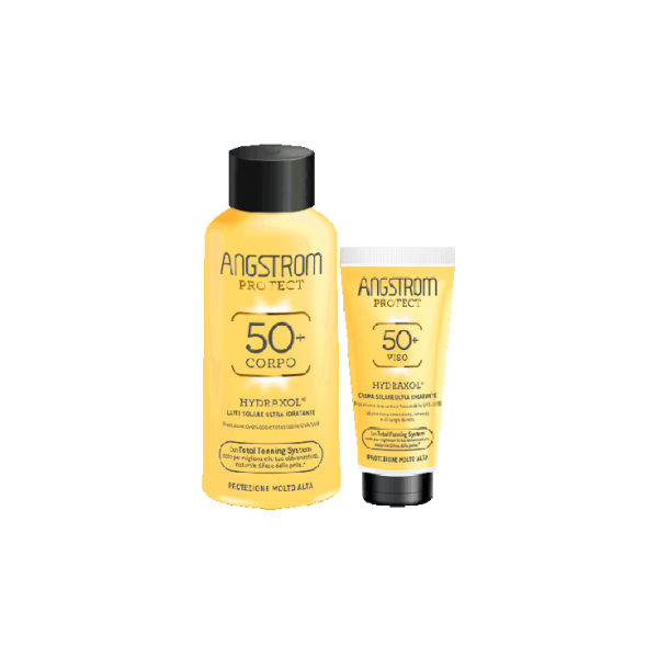 ANGSTROM BIPACCO LATTE 50 + CREMA VISO 50+ - pharmaluna