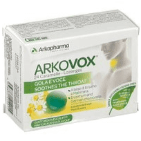 ARKOVOX MENTA/EUCALIPTO 24 CARAMELLE - pharmaluna