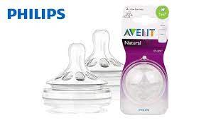 AVENT 2 TETTARELLE NATURAL FLUSSO LENTO 2 FORI - pharmaluna