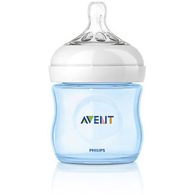 AVENT BIBERON NATURAL PP 125ML AZZURRO SINGLE PACK - pharmaluna