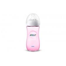 AVENT BIBERON NATURAL PP 330ML ROSA SINGLE PACK - pharmaluna