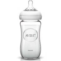 AVENT BIBERON NATURAL VETRO 240ML - pharmaluna