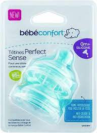 BEBE CONFORT TETTARELLA PERFECT SENSE IN SILICONE FLUSSO LENTO S - pharmaluna