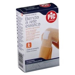 BENDA A RETE TUBOLARE PIC CALIBRO 4 GAMBA/GINOCCHIO 3M - pharmaluna