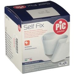 BENDA ELASTICA AUTOADESIVA PIC SELF FIX 10X20CM FUSTELLA - pharmaluna