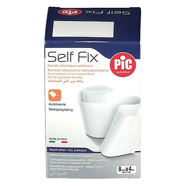 PIC BENDA ELASTICA AUTOADESIVA SELF FIX 8X4 M  - pharmaluna