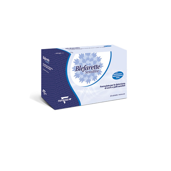 BLEFARETTE SENSITIVE SALVIETTE MONOUSO 20 PEZZI - pharmaluna