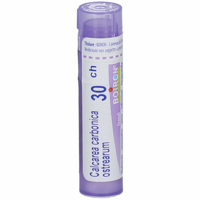 CALCAREA CARBONICA OSTREARUM 30 CH GRANULI - pharmaluna