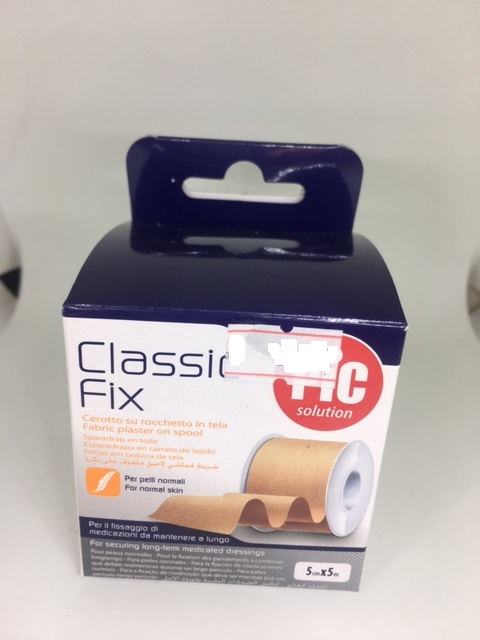 CEROTTO IN ROCCHETTO PIC CLASSIC FIX TELA 5X500 CM  - pharmaluna