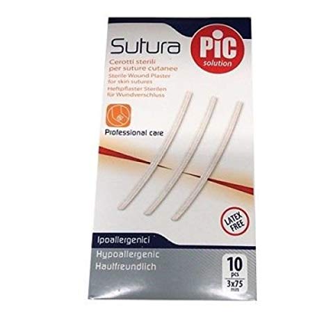 CEROTTO PER SUTURA PIC SOLUTION 6 X 100 MM 10 PEZZI - pharmaluna