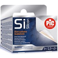 CEROTTO IN ROCCHETTO SISILICON FIX 2,5X300 CM - pharmaluna