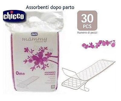 CHICCO ASSORBENTI POST PARTO 30 PZ - pharmaluna