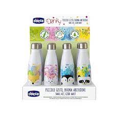 CHICCO BOTTIGLIA INOX DA 500 ML DISPLAY BOX - pharmaluna