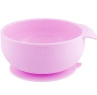 CHICCO CIOTOLA SILICONE EASY BOWL ROSA - pharmaluna