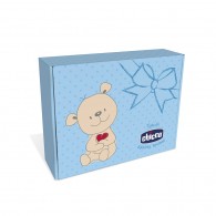 CHICCO COFANETTO AZZURRO NATURAL SENSATION + ALBUM DEI RICORDI - pharmaluna