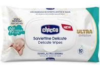 CHICCO COSMETICO SALVIETTE 60 PEZZI NO PROFUMO - pharmaluna