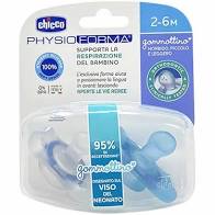 CHICCO GOMMOTTINO BOY SILICONE 2-6 MESI 2 PEZZI ITA C - pharmaluna