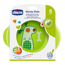 CHICCO PIATTO PAPPACALDA 6 MESI+ VERDE - pharmaluna