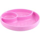 CHICCO PIATTO SILICONE VENTOSA ROSA - pharmaluna