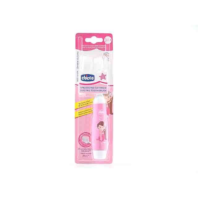 CHICCO SPAZZOLINO ELETTRICO ROSA - pharmaluna