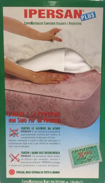 COPRIMATERASSO BABY IPERSAN PLUS per lettino - pharmaluna