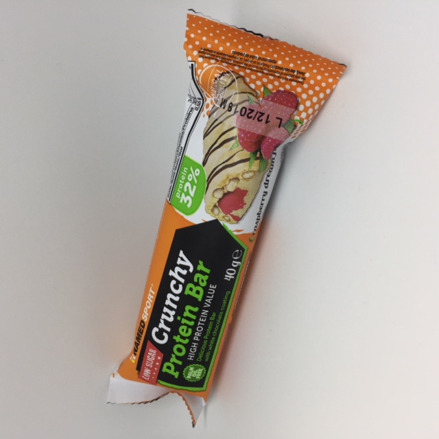 CRUNCHY PROTEINBAR RASPBERRY DREAM 40 G - pharmaluna