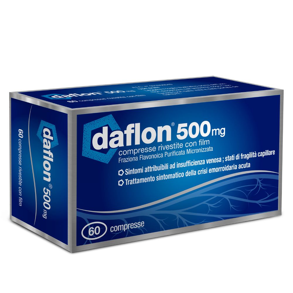 DAFLON*60CPR RIV 500MG - pharmaluna