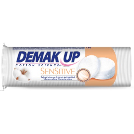 DEMAK UP SENSITIVE DISCHETTI 60 PEZZI - pharmaluna