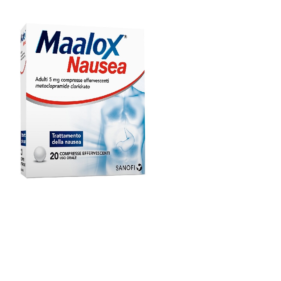 MAALOX NAUSEA*20CPR EFF 5MG - pharmaluna