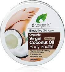 DR ORGANIC COCONUT OIL COCCO BODY SOUFFLE BURRO CORPO 200 ML - pharmaluna