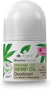 DR ORGANIC HEMP OIL OLIO DI CANAPA DEODARANT DEODORANTE 50 ML - pharmaluna