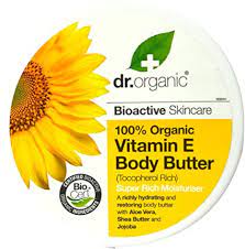 DR ORGANIC VITAMIN E BODY BUTTER BURRO CORPO 200 ML - pharmaluna