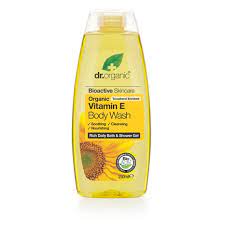 DR ORGANIC VITAMIN E BODY WASH DETERGENTE CORPO 250 ML - pharmaluna