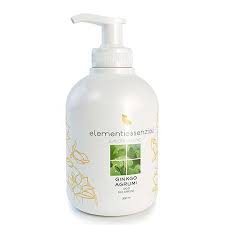ELEMENTIESSENZIALI SAPONE ECO BIO GINGKO AGRUMI 300ML - pharmaluna