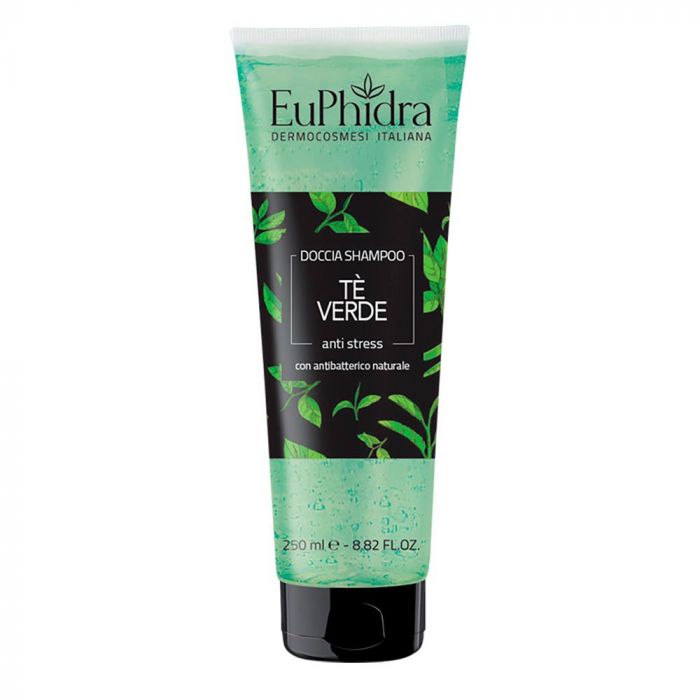 EUPHIDRA DOCCIA SHAMPOO TE' VERDE 250 ML - pharmaluna
