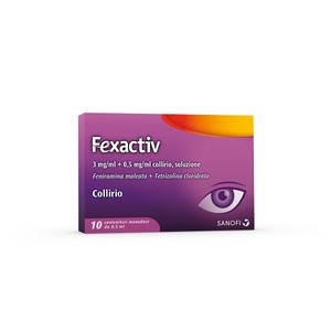 FEXACTIV*COLLIRIO 10FL 0,5ML - pharmaluna