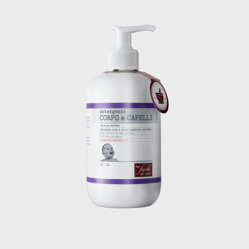 FIOCCHI DI RISO DETERGENTE CAPELLI E CORPO 400 ML - pharmaluna