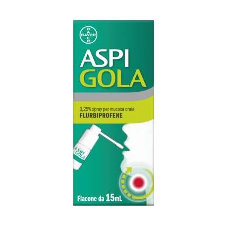 ASPI GOLA*OS SPRAY 15ML 0,25% - pharmaluna