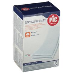 GARZA STERICOMPRESS SOFT XL TNT 36X40CM 12 PEZZI - pharmaluna