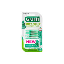 GUM SOFTPICKS COMFORT FLEX REGULAR SCOVOLINO INTERDENTALE 40 PEZZI - pharmaluna