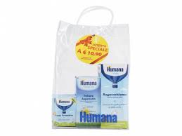 HUMANA OLIO NUTRIENTE+DETERGENTE CORPO E CAPELLI+BAGNOSCHIUMA - pharmaluna