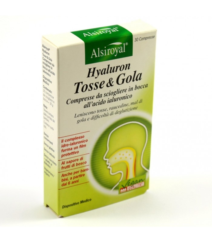 HYALURON TOSSE & GOLA 30 COMPRESSE N - pharmaluna