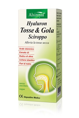 HYALURON TOSSE & GOLA SCIROPPO 150 ML - pharmaluna