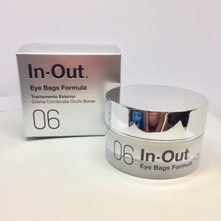 IN OUT 06 EYE BAGS FORMULA CREMA COMBINATA OCCHI BORSE TRATTAMENTO ESTERNO EMULSIONE 15 ML - pharmaluna