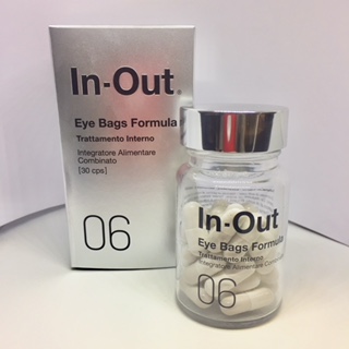 IN OUT 06 EYE BAGS FORMULA INTEGRATORE ALIMENTARE COMBINATO TRATTAMENTO INTERNO INTEGRATORE ALIMENTARE 30 CAPSULE - pharmaluna
