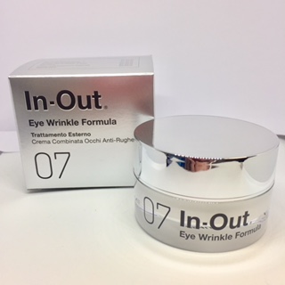 IN OUT 07 EYE WRINKLE FORMULA CREMA COMBINATA OCCHI ANTI RUGHE TRATTAMENTO ESTERNO EMULSIONE 15 ML - pharmaluna