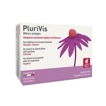 PLURIVIS ECHINACEA ARANCIA 12 BUSTINE - pharmaluna